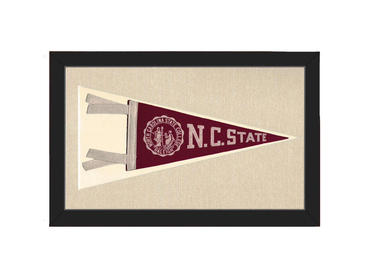Vintage NC State Pennant