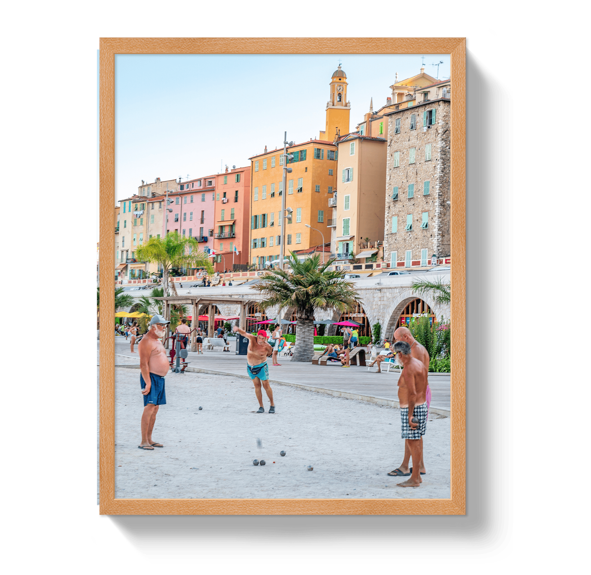 Johnny Vacay Oak / 11x14 / Full Bleed Boules Bros