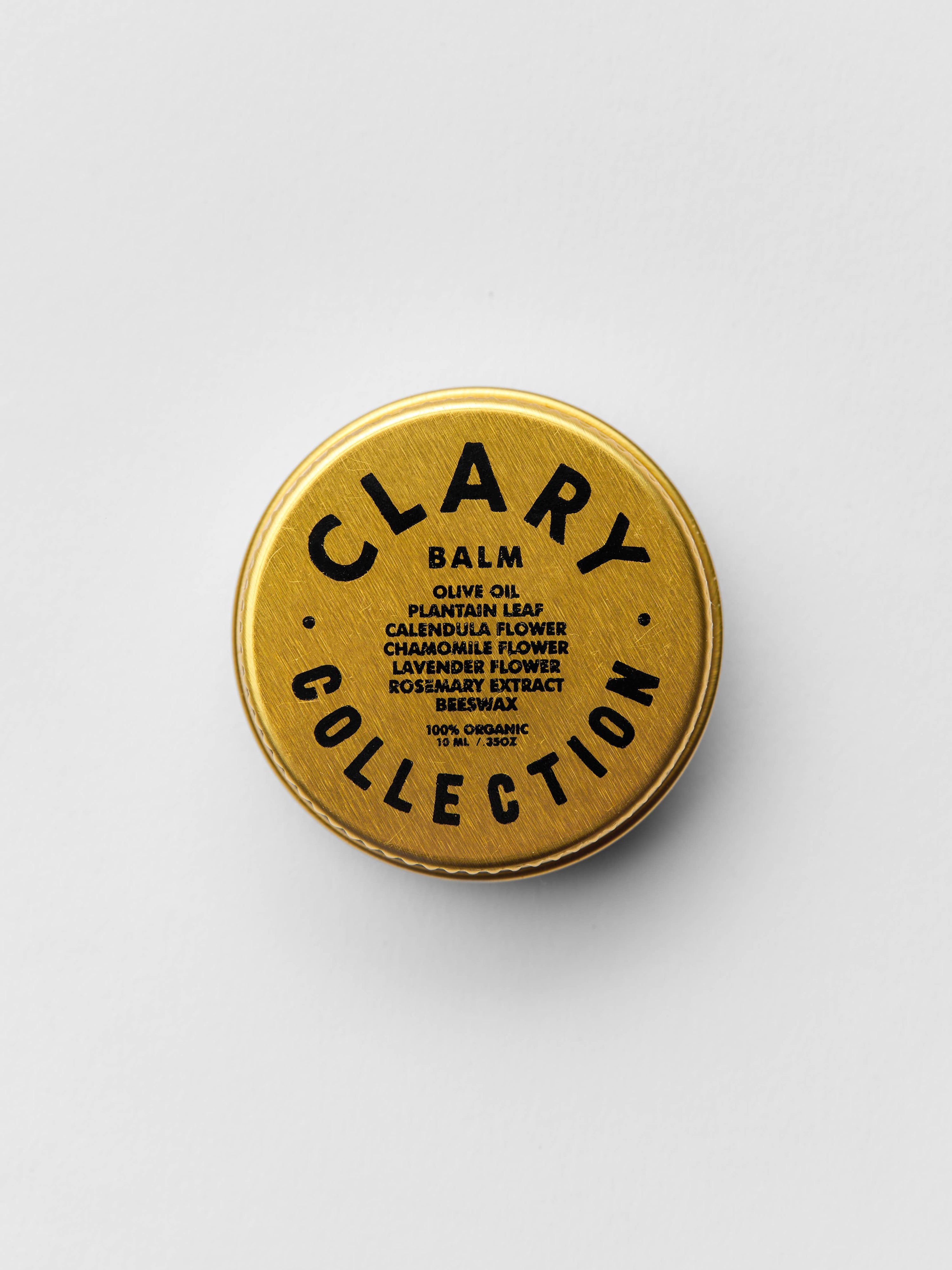 Clary Collection Moisturiser Olive Balm .3oz