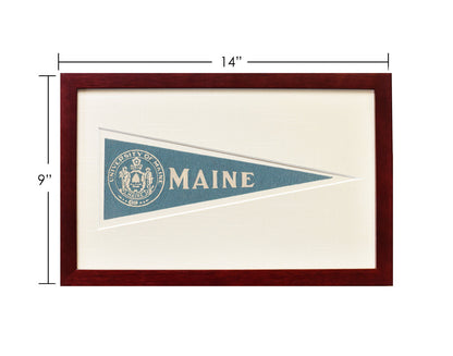Vintage Maine University Hormel Pennant