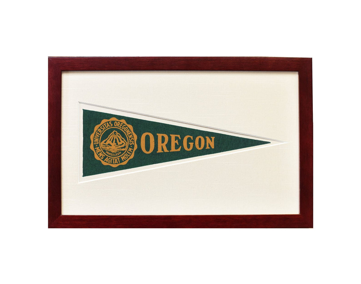 Americana Memories Vintage University of Oregon Hormel Pennant