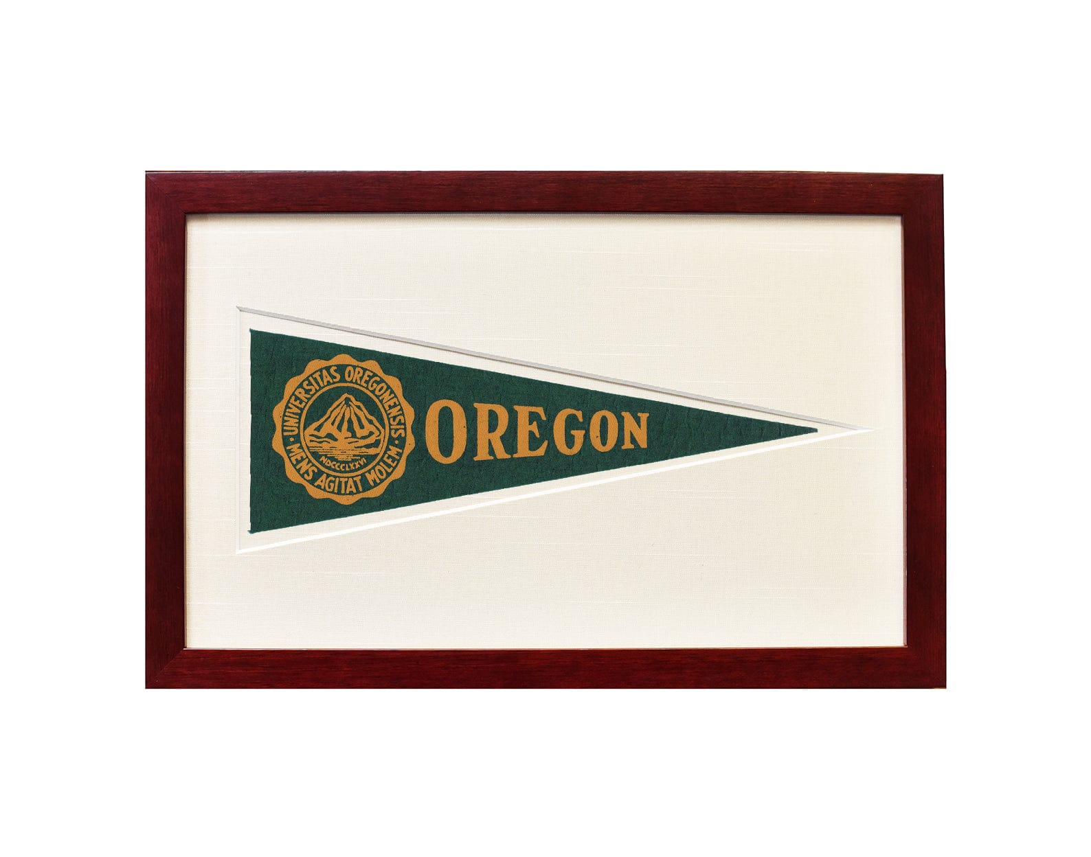 Americana Memories Vintage University of Oregon Hormel Pennant