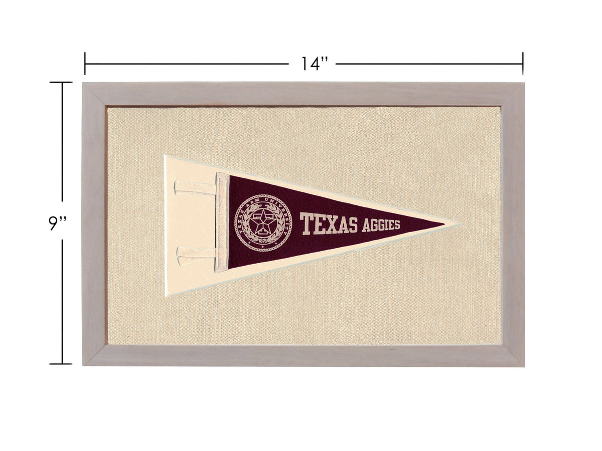 Americana Memories Vintage Pennants and Memorabilia Vintage Texas A&amp;M Pennant