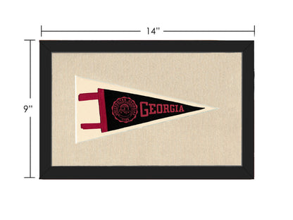 Americana Memories Vintage Pennants and Memorabilia Vintage University of Georgia Pennant