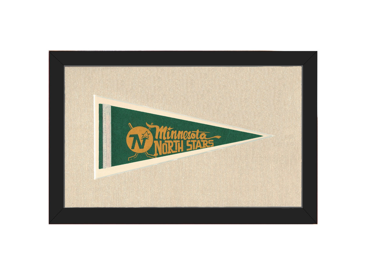 Vintage Minnesota North Stars Pennant