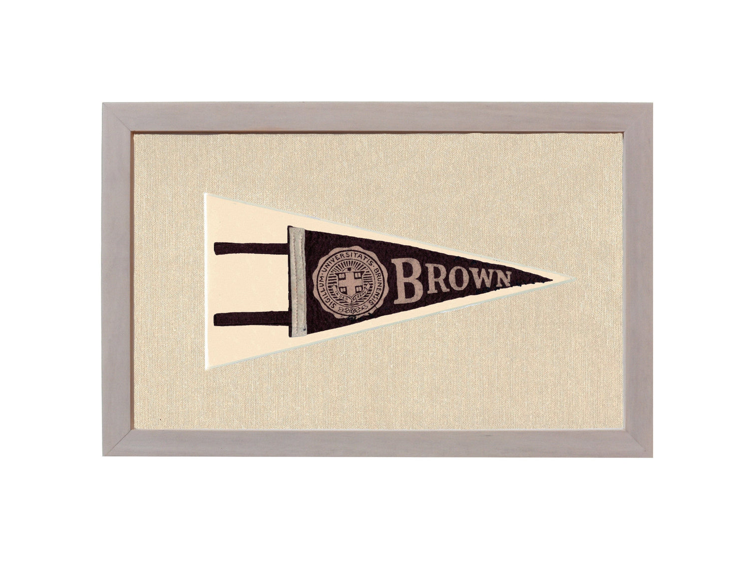 Americana Memories Vintage Pennants and Memorabilia Vintage Brown University Pennant
