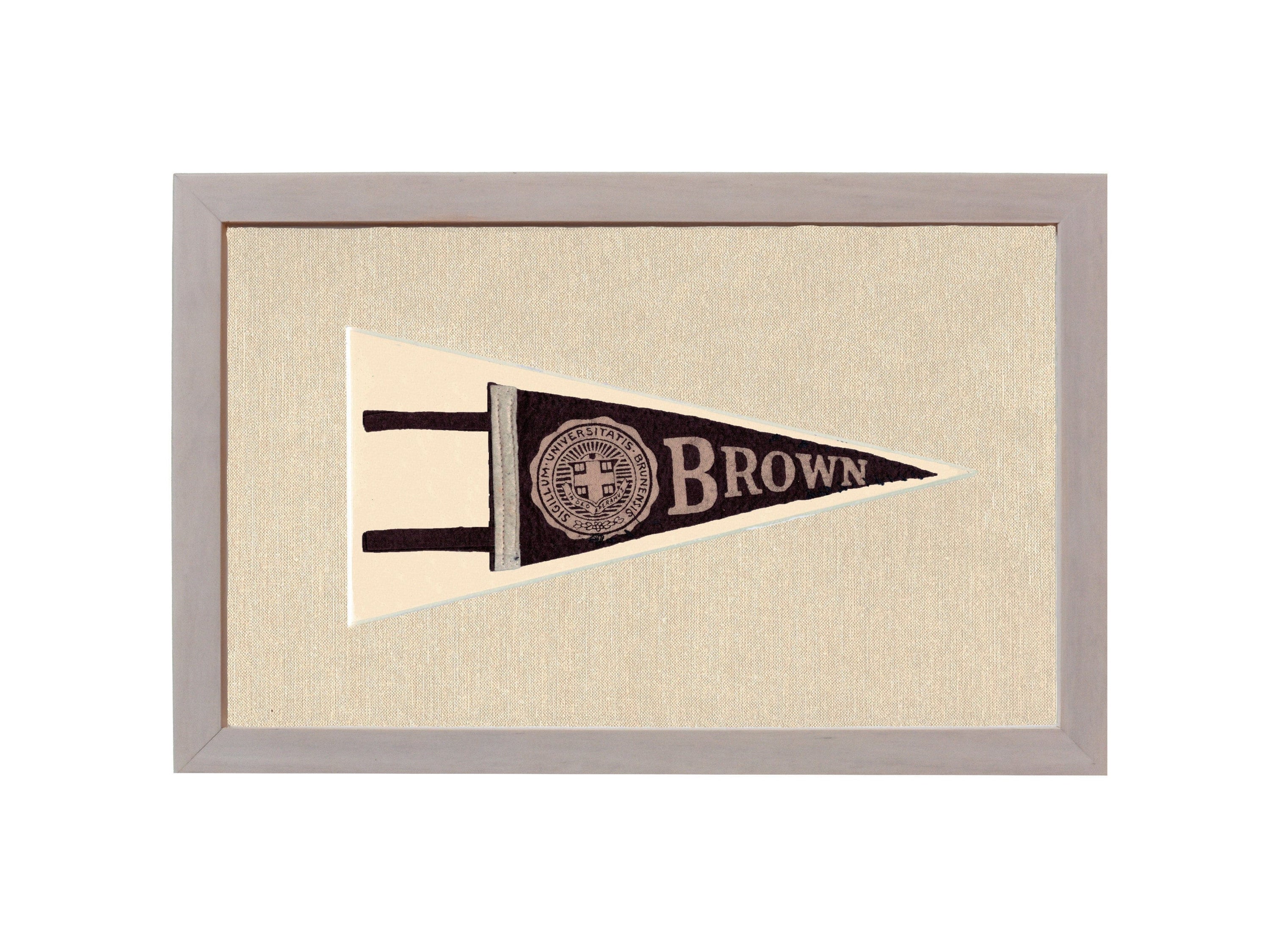 Americana Memories Vintage Pennants and Memorabilia Vintage Brown University Pennant
