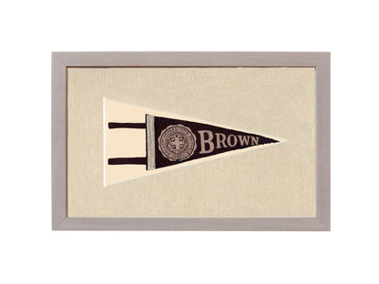 Americana Memories Vintage Pennants and Memorabilia Vintage Brown University Pennant