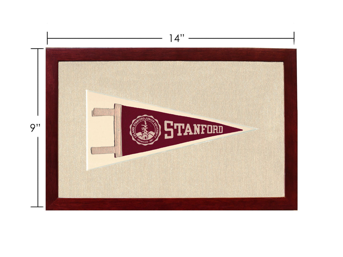 Americana Memories Vintage Pennants and Memorabilia Vintage Stanford University Pennant