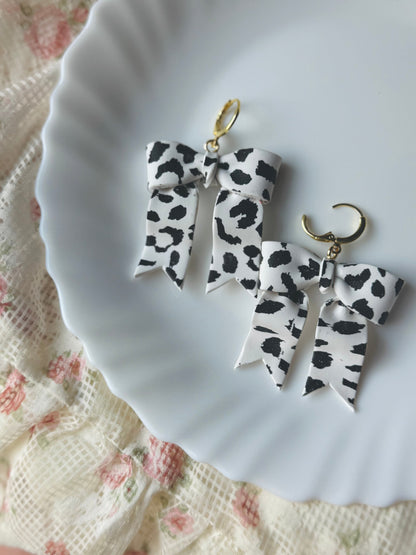 Shop Something Earthy Cow Print Bows