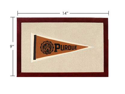 Americana Memories Vintage Pennants and Memorabilia Vintage Purdue Pennant