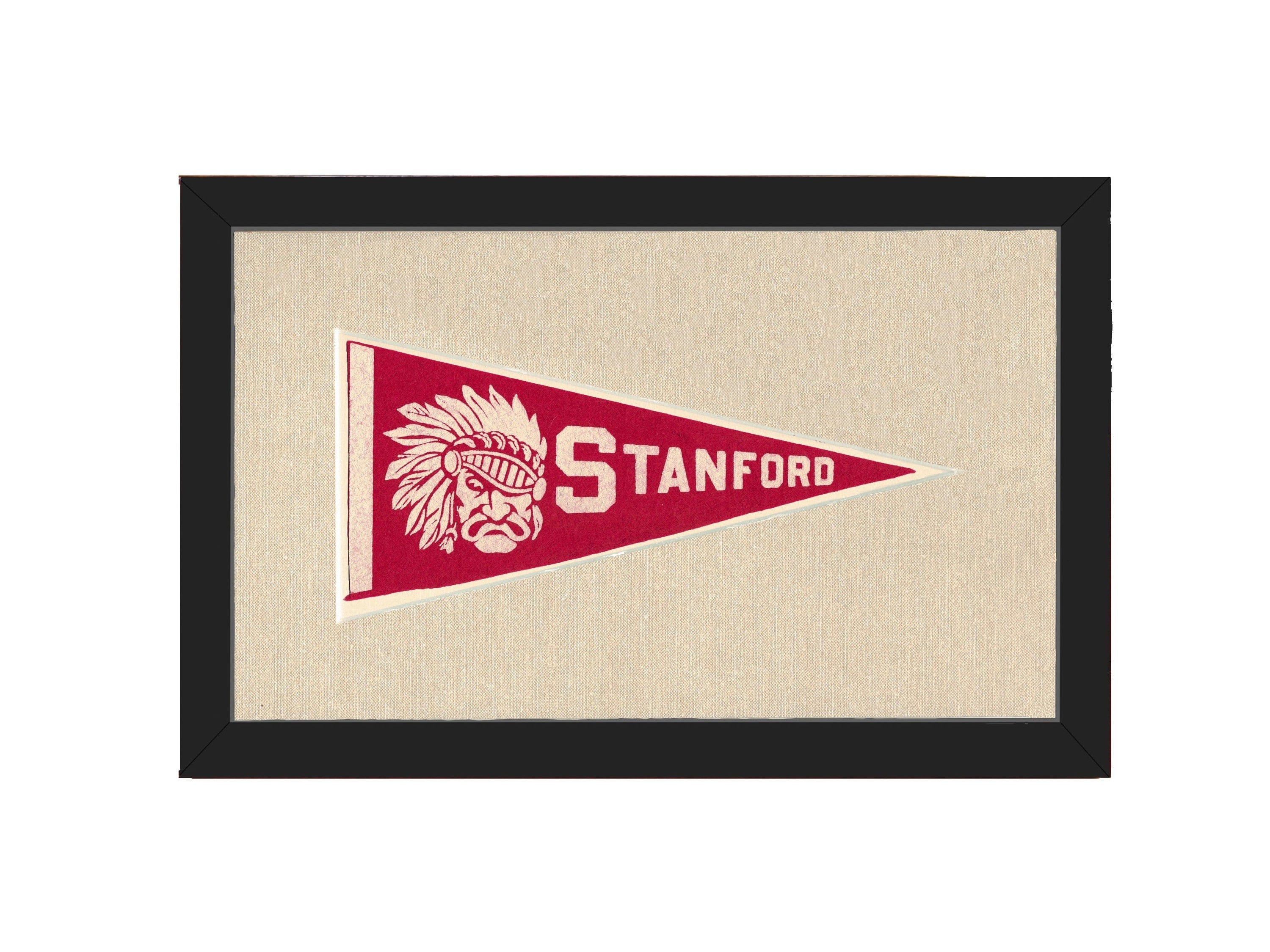Americana Memories Vintage Pennants and Memorabilia Vintage Stanford University Pennant