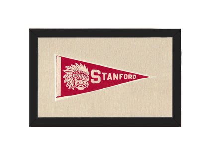 Americana Memories Vintage Pennants and Memorabilia Vintage Stanford University Pennant