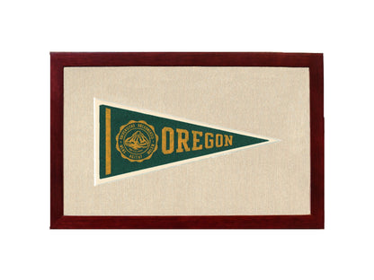 Americana Memories Vintage Pennants and Memorabilia Vintage University of Oregon Pennant