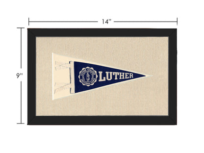 Americana Memories Vintage Pennants and Memorabilia Vintage Luther College Pennant