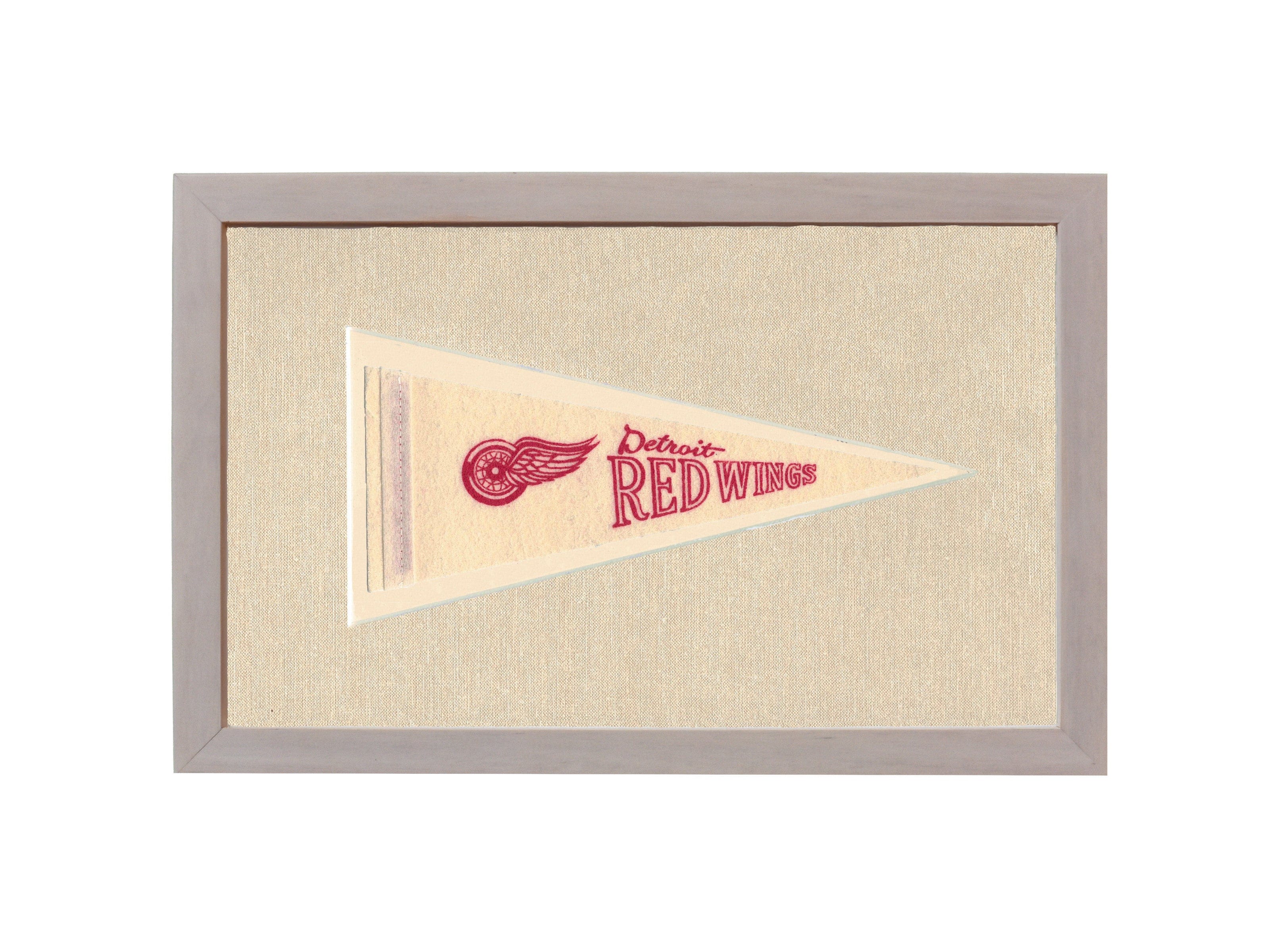Vintage Detroit Red Wings Pennant