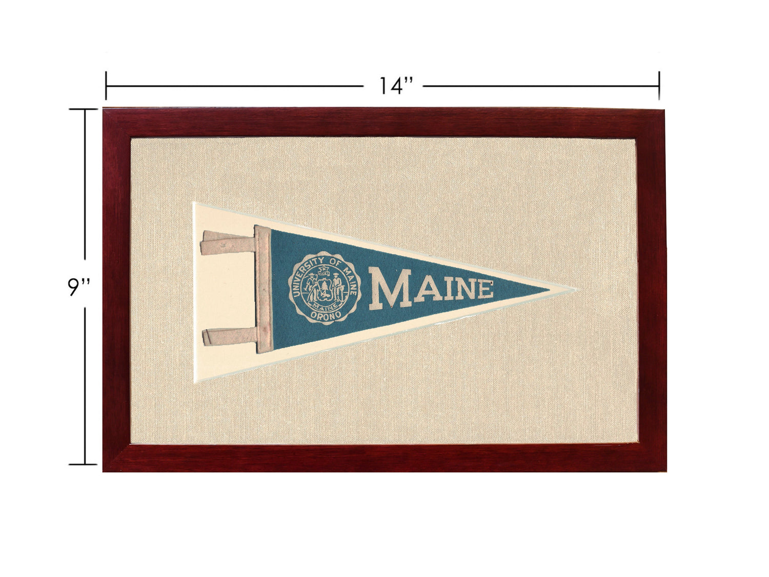 Vintage University of Maine Pennant