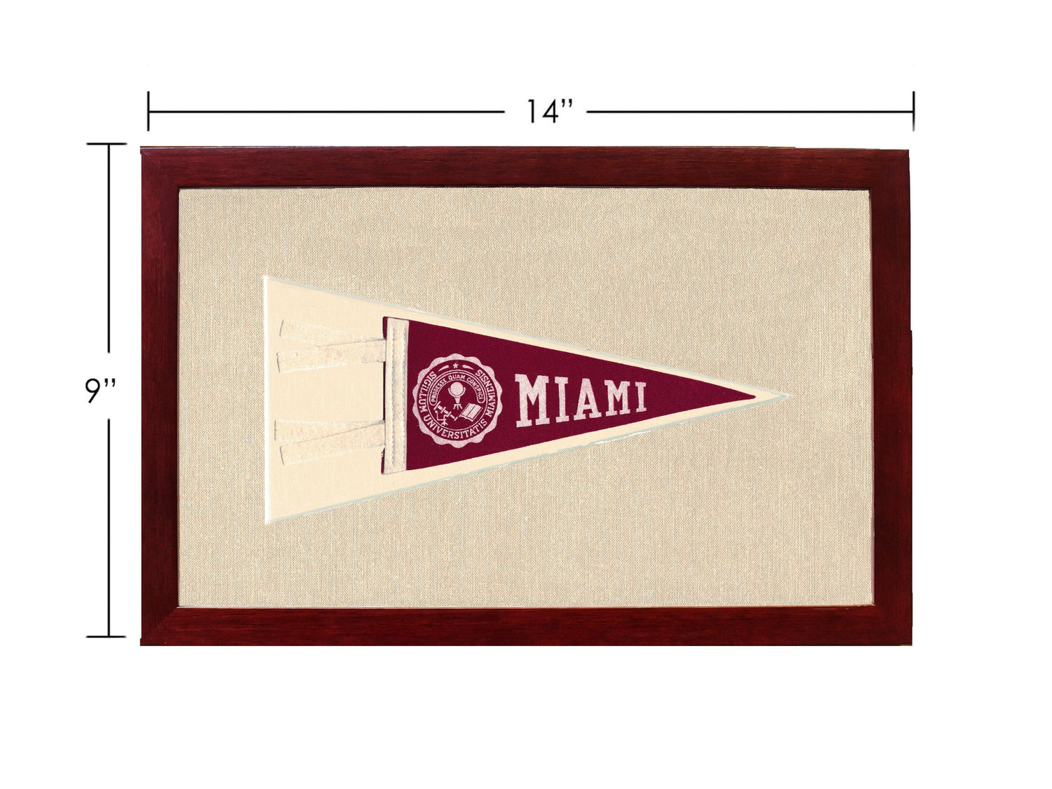 Americana Memories Vintage Pennants and Memorabilia Vintage Miami University Pennant