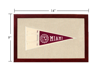 Americana Memories Vintage Pennants and Memorabilia Vintage Miami University Pennant