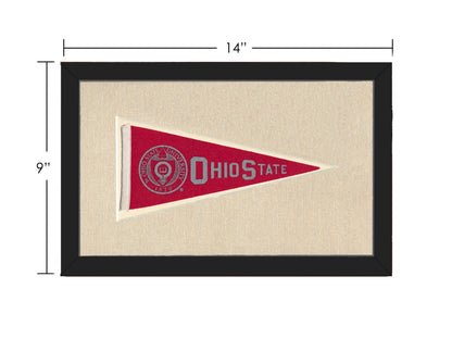 Americana Memories Vintage Pennants and Memorabilia Vintage Ohio State Pennant