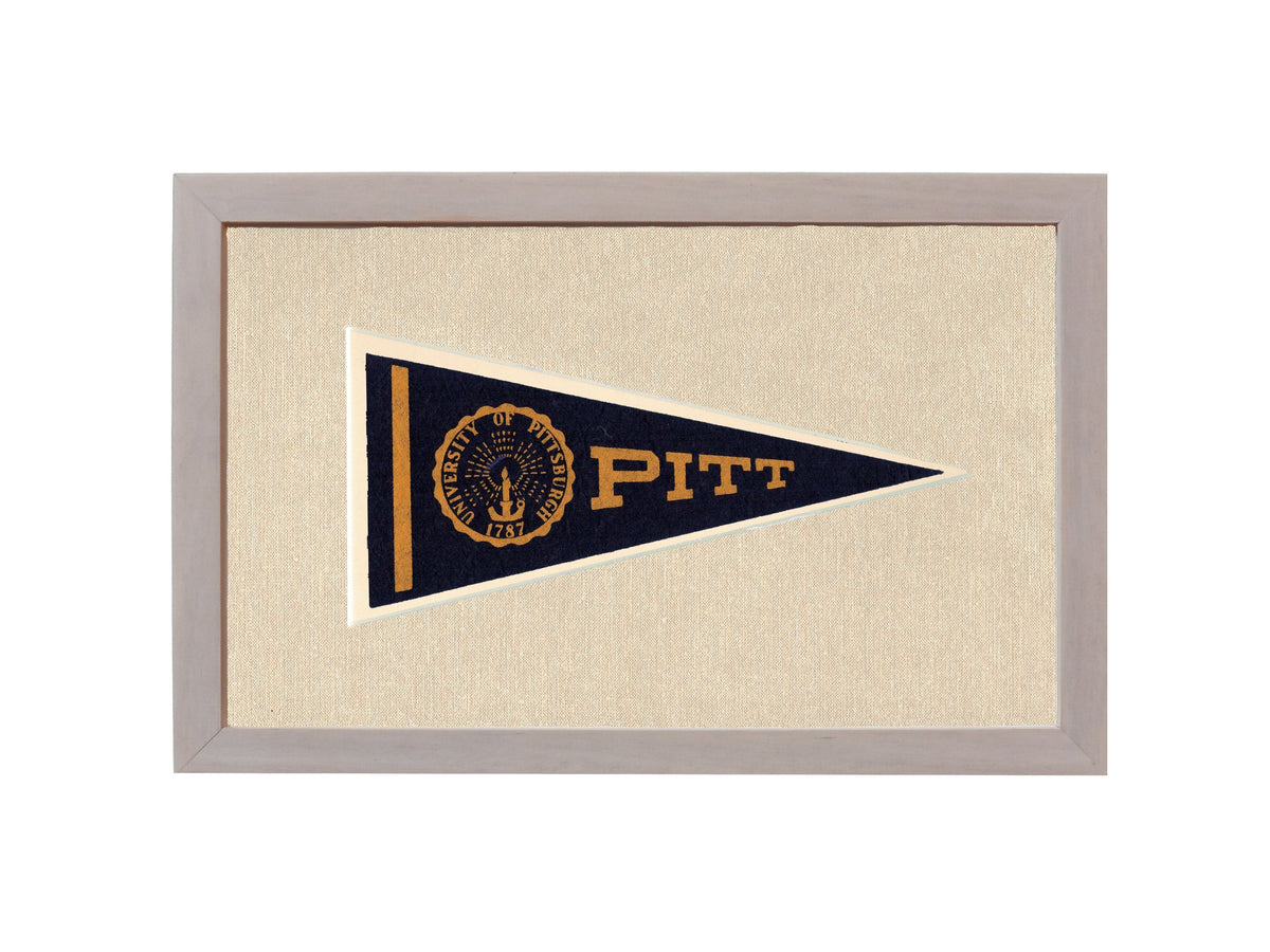 Vintage University of Pittsburgh Pennant
