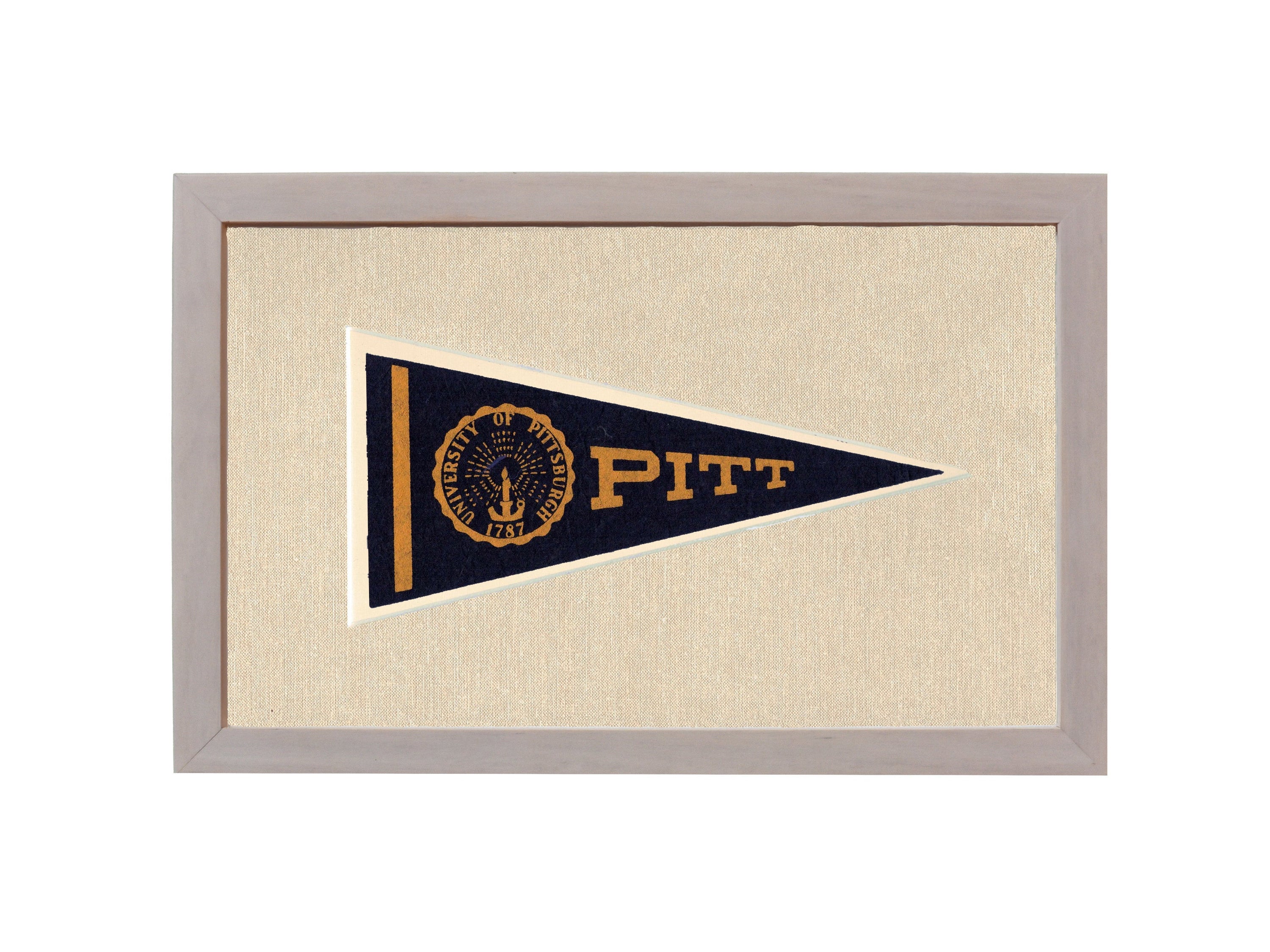 Vintage University of Pittsburgh Pennant