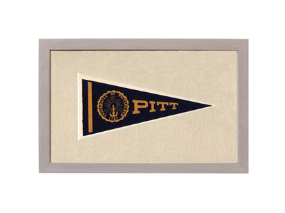 Vintage University of Pittsburgh Pennant
