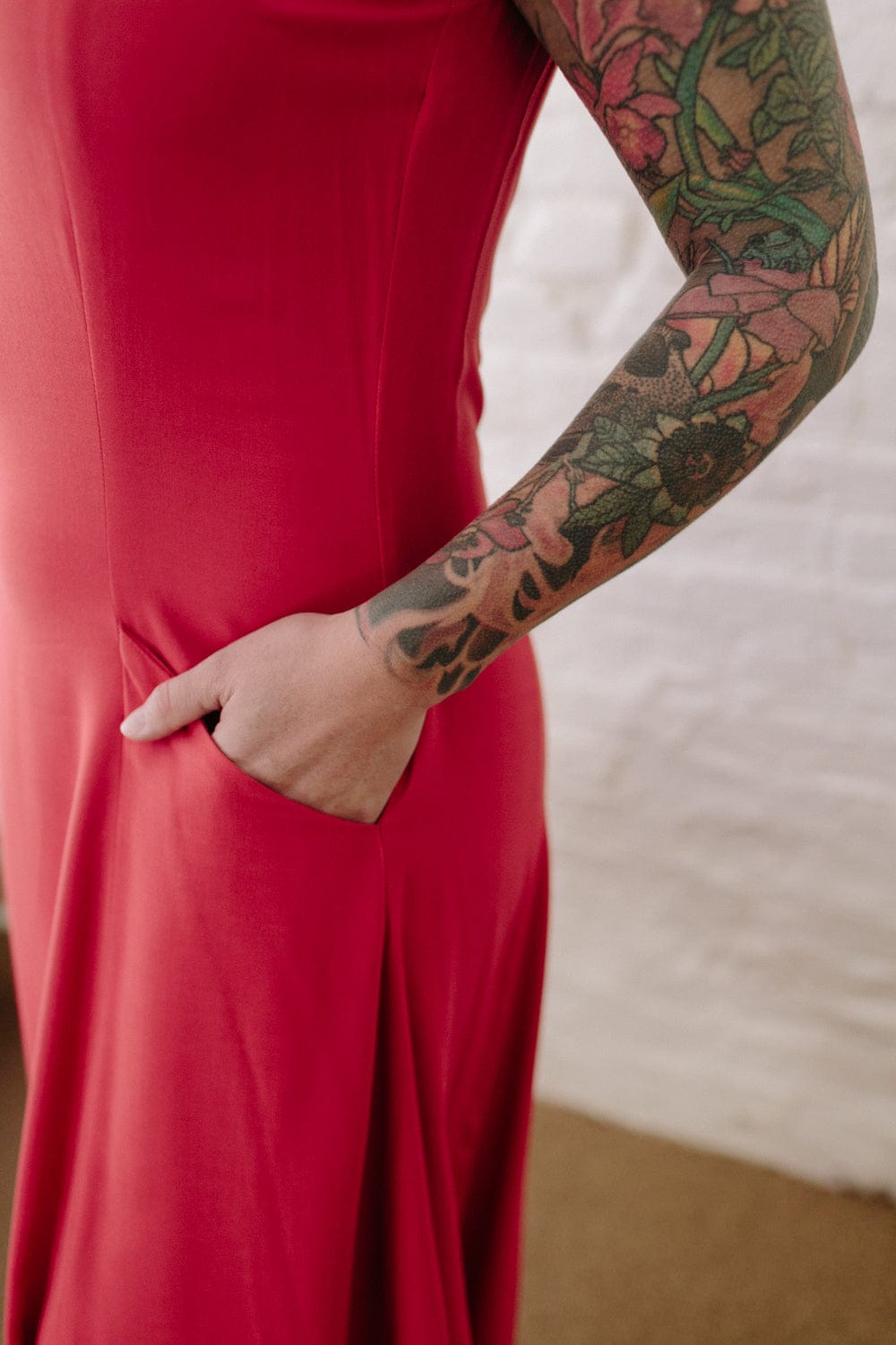 Field Day Dress Lori Dress in Coral Challis