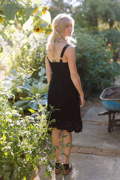 Field Day Dress Gemma Dress in Black and Floral