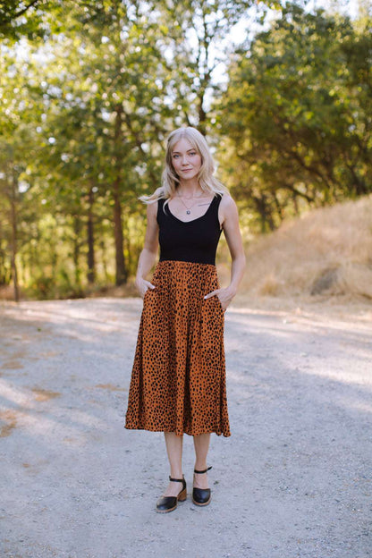 Field Day Dress Josephine Dress in Black &amp; Bam Bam