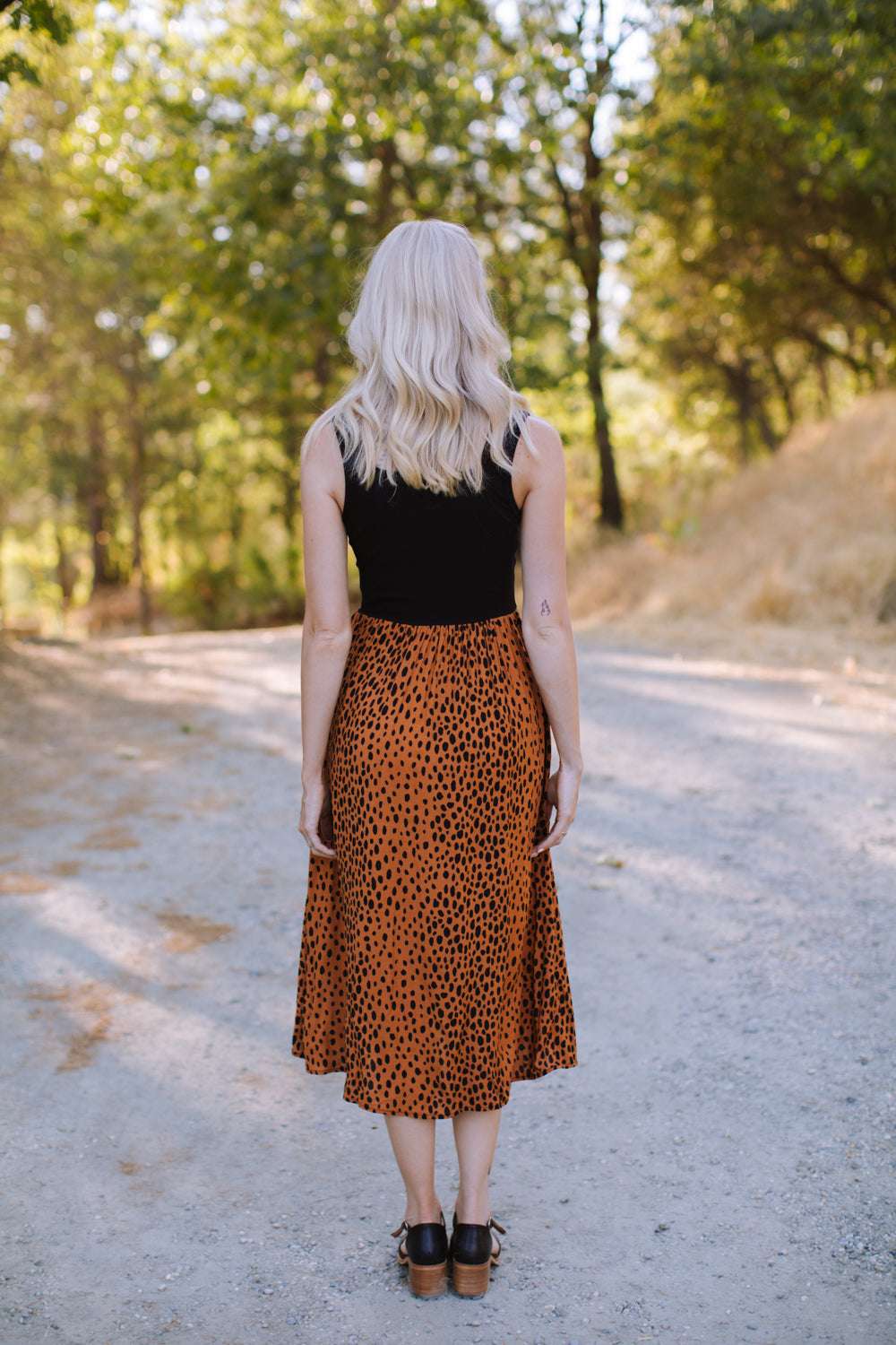 Field Day Dress Josephine Dress in Black &amp; Bam Bam