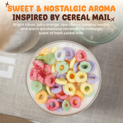 Cereal Milk Container Candle