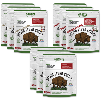 Bison Liver Crisp Variety Pack - My American Goods