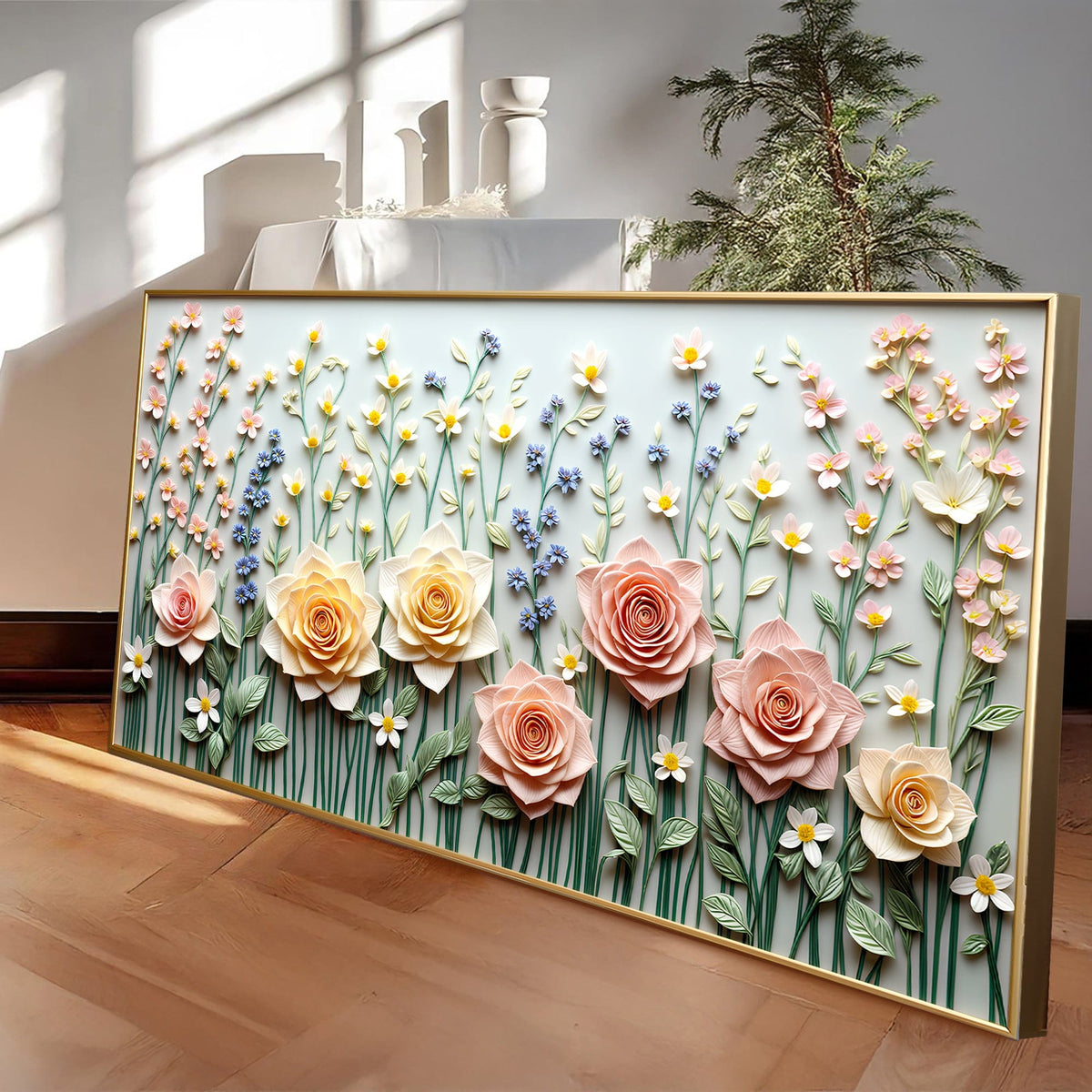 Tailored Canvases Canvas Garden Rhapsody Wall Art
