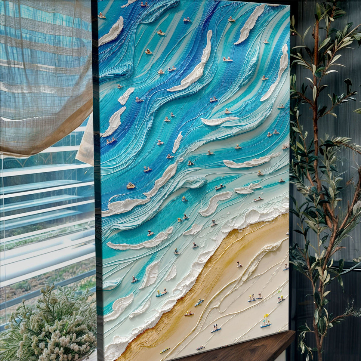 Tailored Canvases Canvas Beach Days Wall Art IV