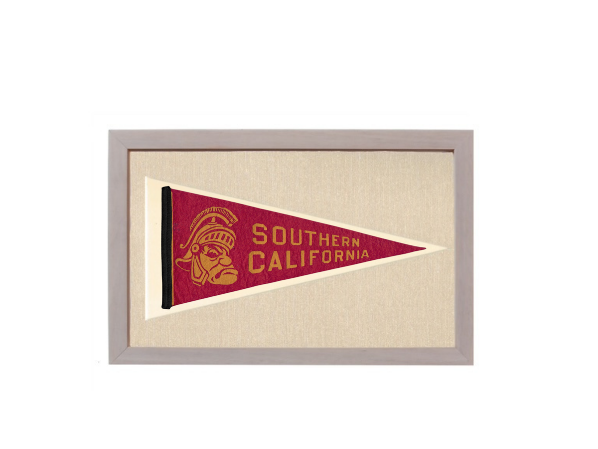 Vintage University of Southern California Pennant