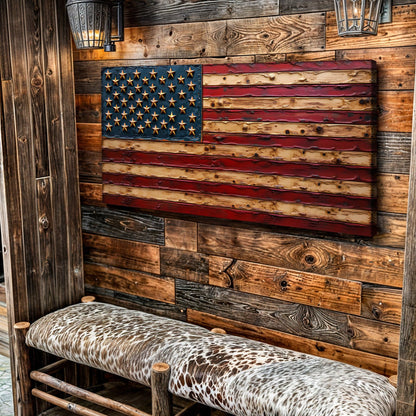 Tailored Canvases Canvas Old Glory American Flag Wall Art