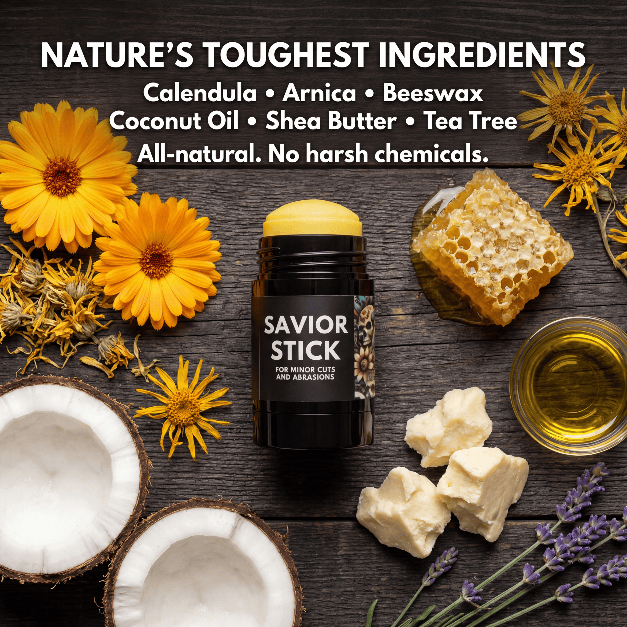 Fight Scrub 30g Savior Stick: Heals Abrasions Faster &amp; Relieves Pain