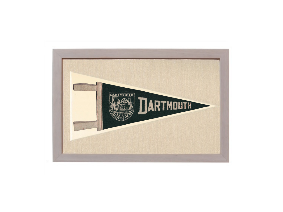 Vintage Dartmouth College Pennant