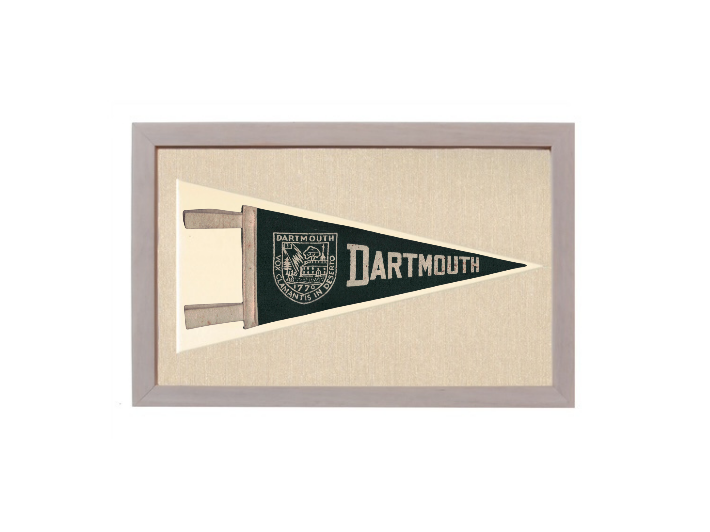 Vintage Dartmouth College Pennant