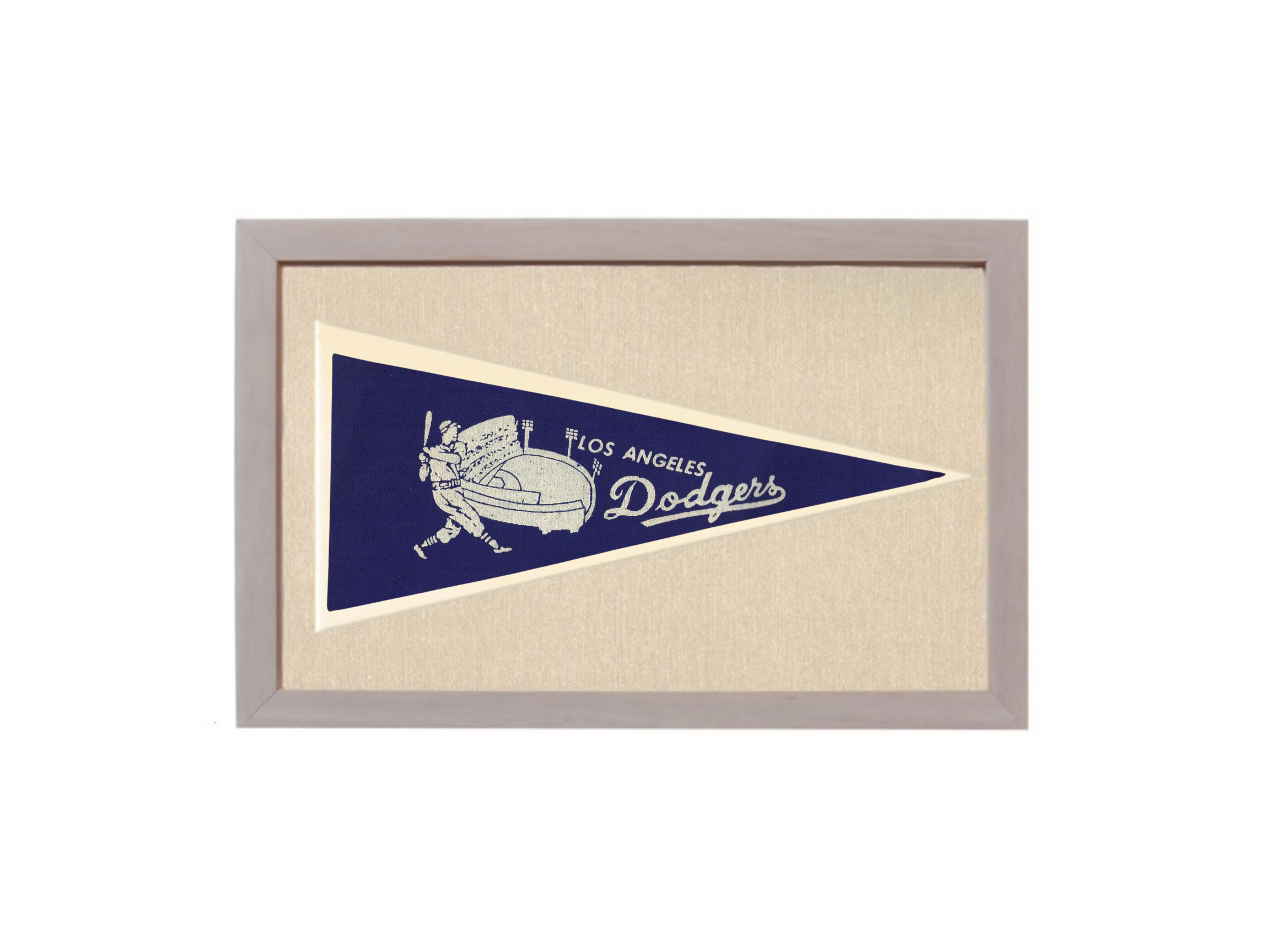 Vintage Dodgers Pennant