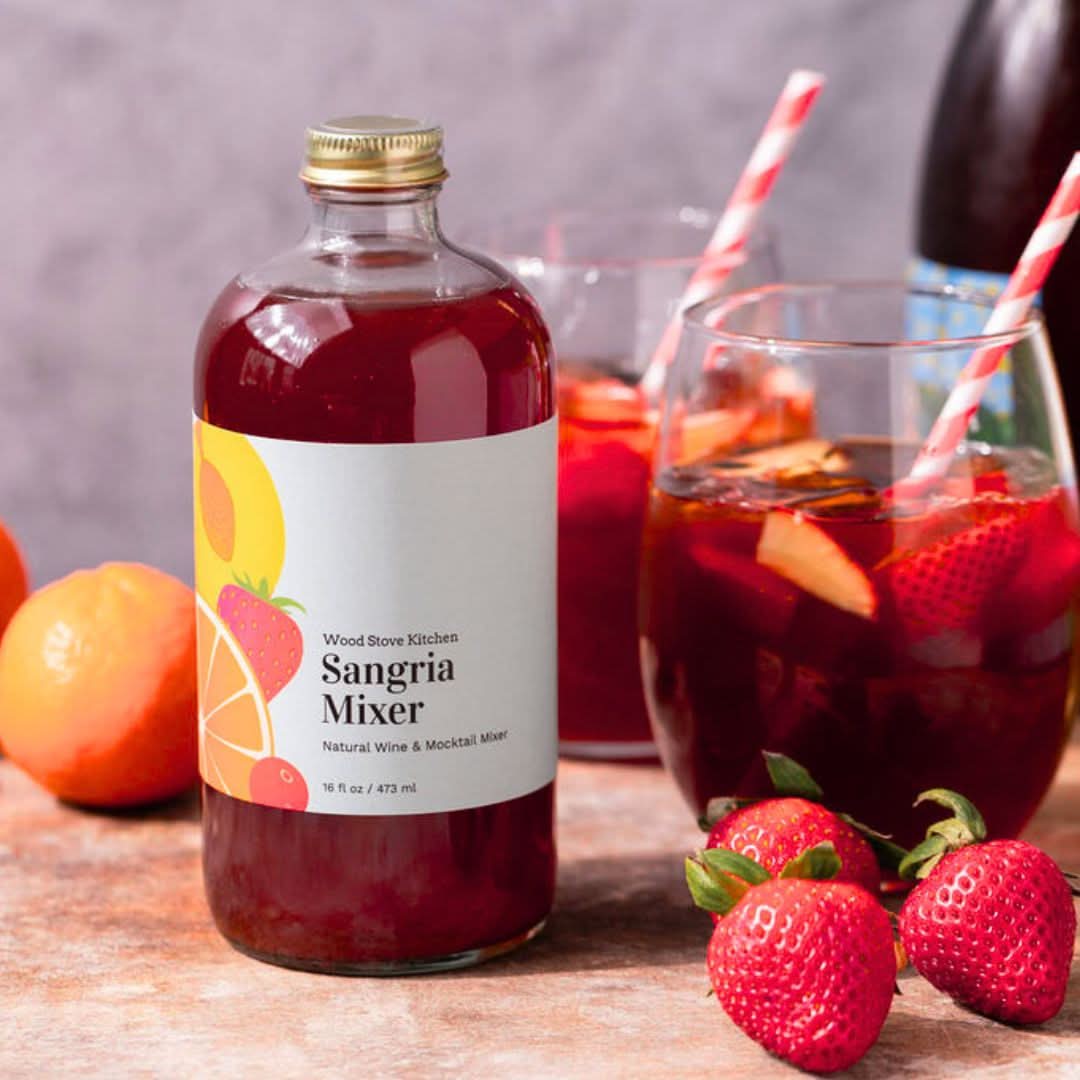Wood Stove Kitchen Cocktail and Drink Mixers Sangria Mixer, 16 fl oz