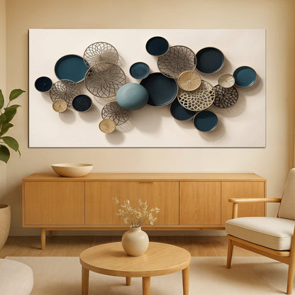 Tailored Canvases Canvas Lotus Leaf Abstract Wall Art