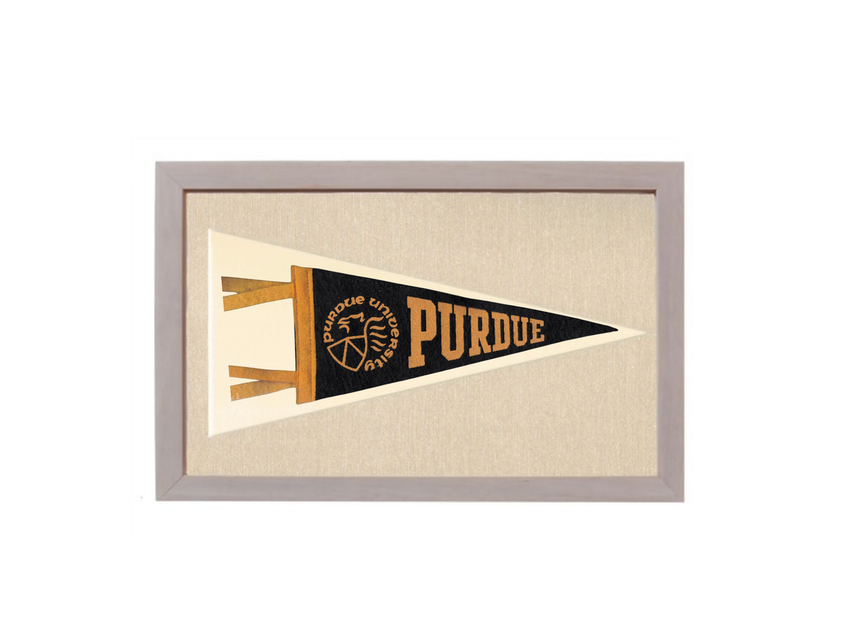 Vintage Purdue Pennant