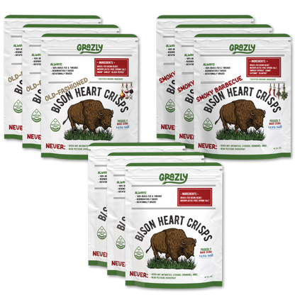 Bison Heart Crisp Variety Pack - My American Goods