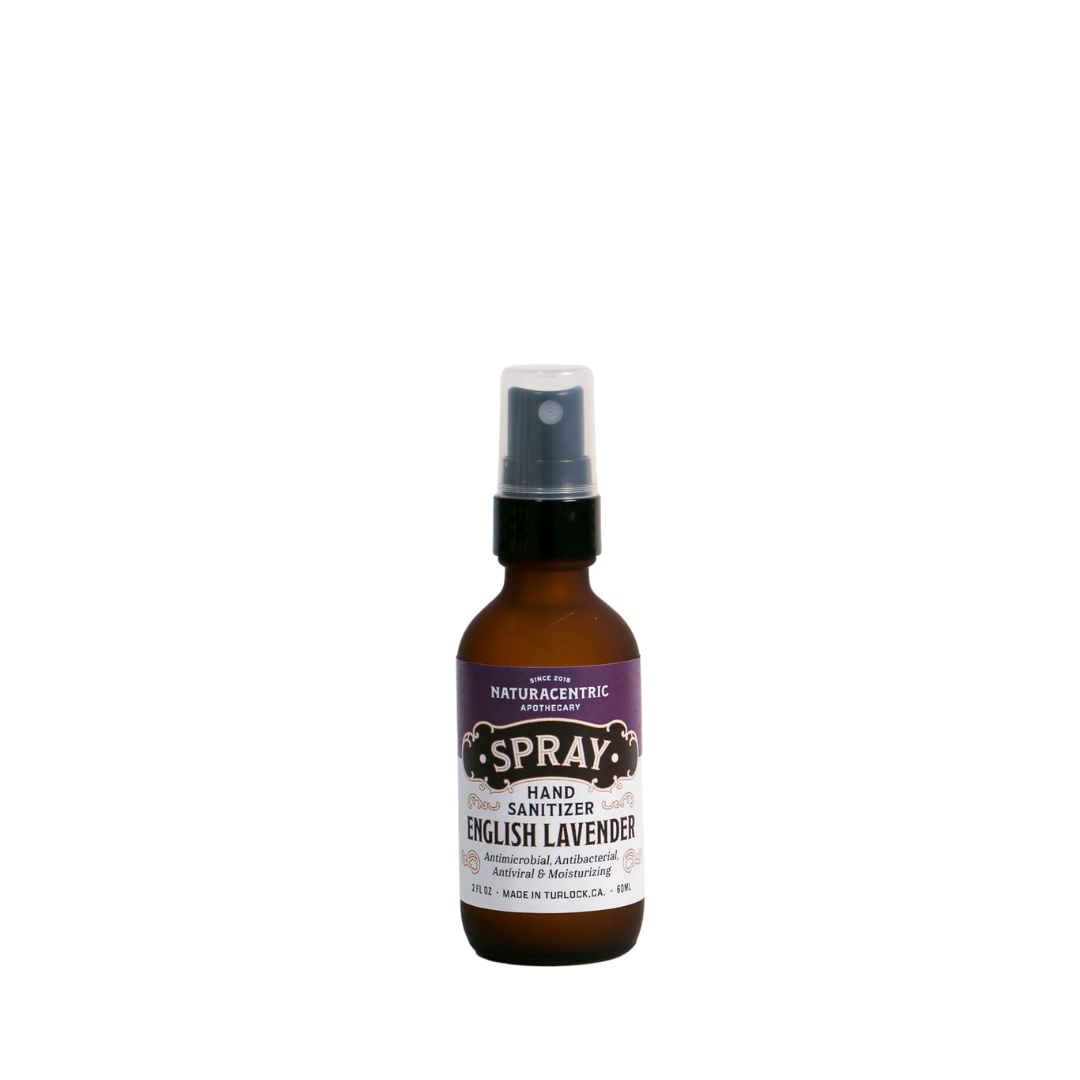 English Lavender Essential Oil Based Hand Sanitizer Spray