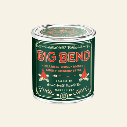 Green canister labeled &