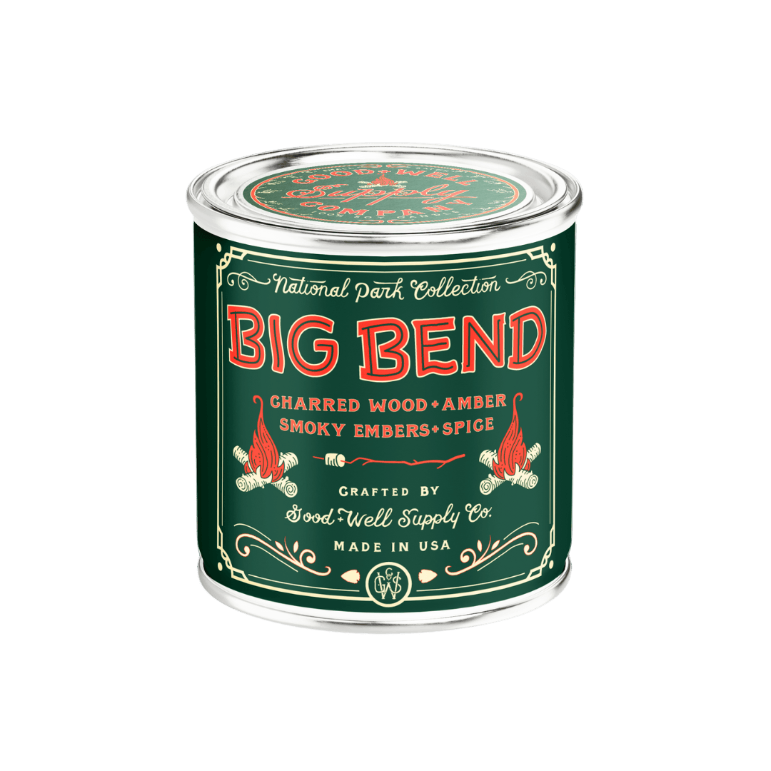 Good &amp; Well Supply Co Candles Big Bend National Park Candle