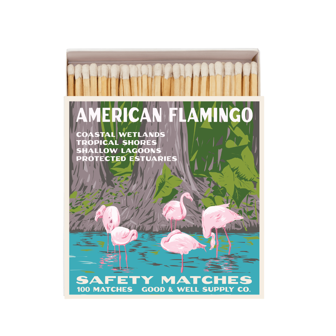 Good &amp; Well Supply Co. American Flamingo Cabin Matches