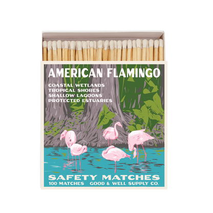 Good &amp; Well Supply Co. American Flamingo Cabin Matches